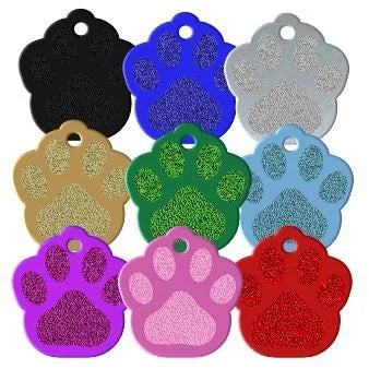 VIP Tag Standard Paw Print
