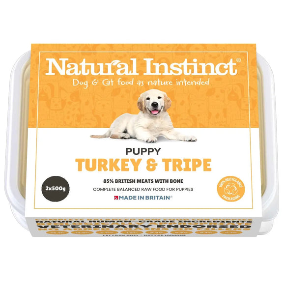 Natural Instinct - Puppy Turkey & Tripe