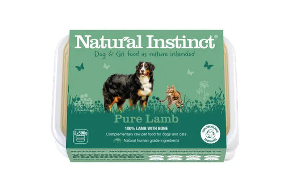 Natural Instinct Pure Lamb 2x500g