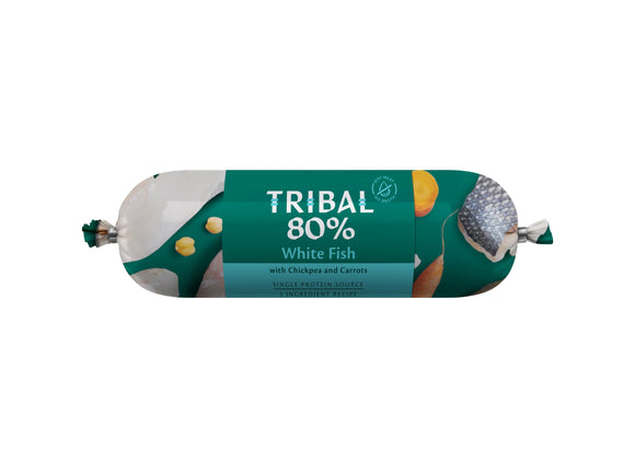 Tribal 80% Fresh White Fish Sausage 300g