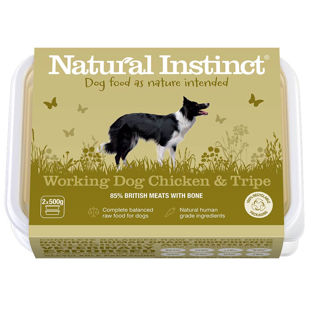 Natural Instinct - Working Dog Chicken & Tripe