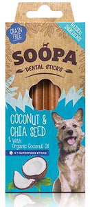 Soopa Dental Sticks Coconut & Chia Seeds