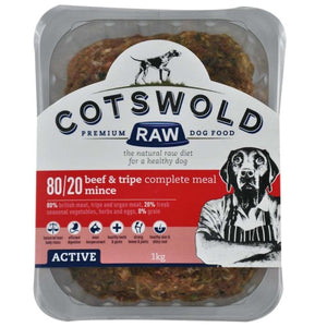Cotswold Active 80/20 Beef & Tripe Mince