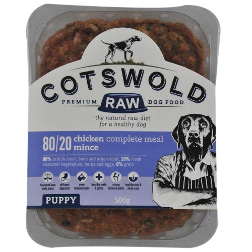 Cotswold 80/20 Chicken Mince for Puppies