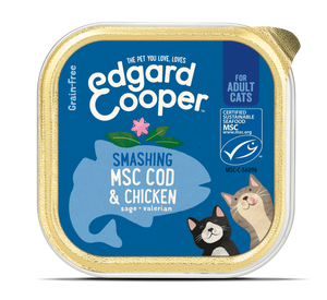 Edgard Cooper MSC Cod & Chicken Cup for cats