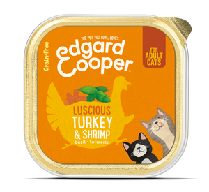 Edgard Cooper Turkey & Shimp Cup for cats