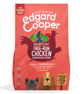 Edgard Cooper Fresh Free-Run Chicken & Norwegian Salmon for Senior Dogs