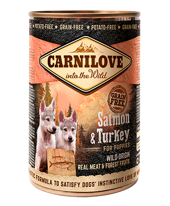 Carnilove Puppy Salmon & Turkey Wet Dog Food
