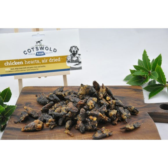 Cotswold Dried Chicken Hearts 200g