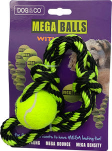 Hemmo & Co Mega Ball With Rope 1.8"