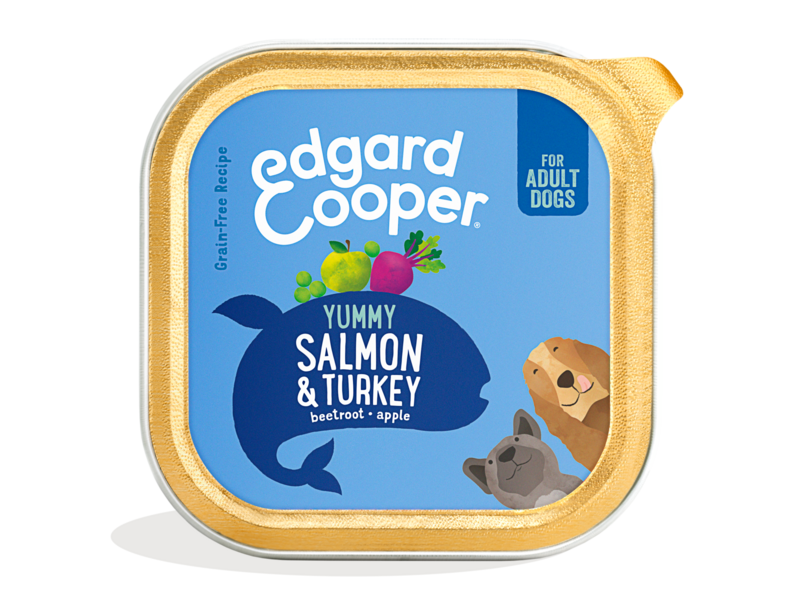 Edgard Cooper Salmon & Turkey Cup For Dogs