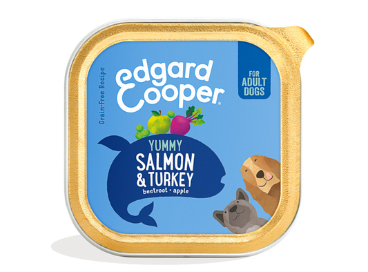Edgard Cooper Salmon & Turkey Cup For Dogs