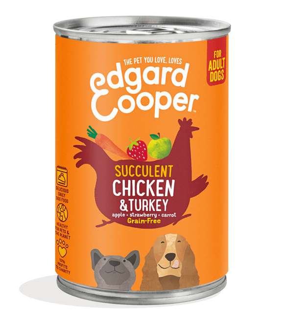 Edgard Cooper Chicken & Turkey Can
