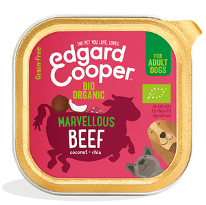 Edgard Cooper Organic Beef Cup 17x100g