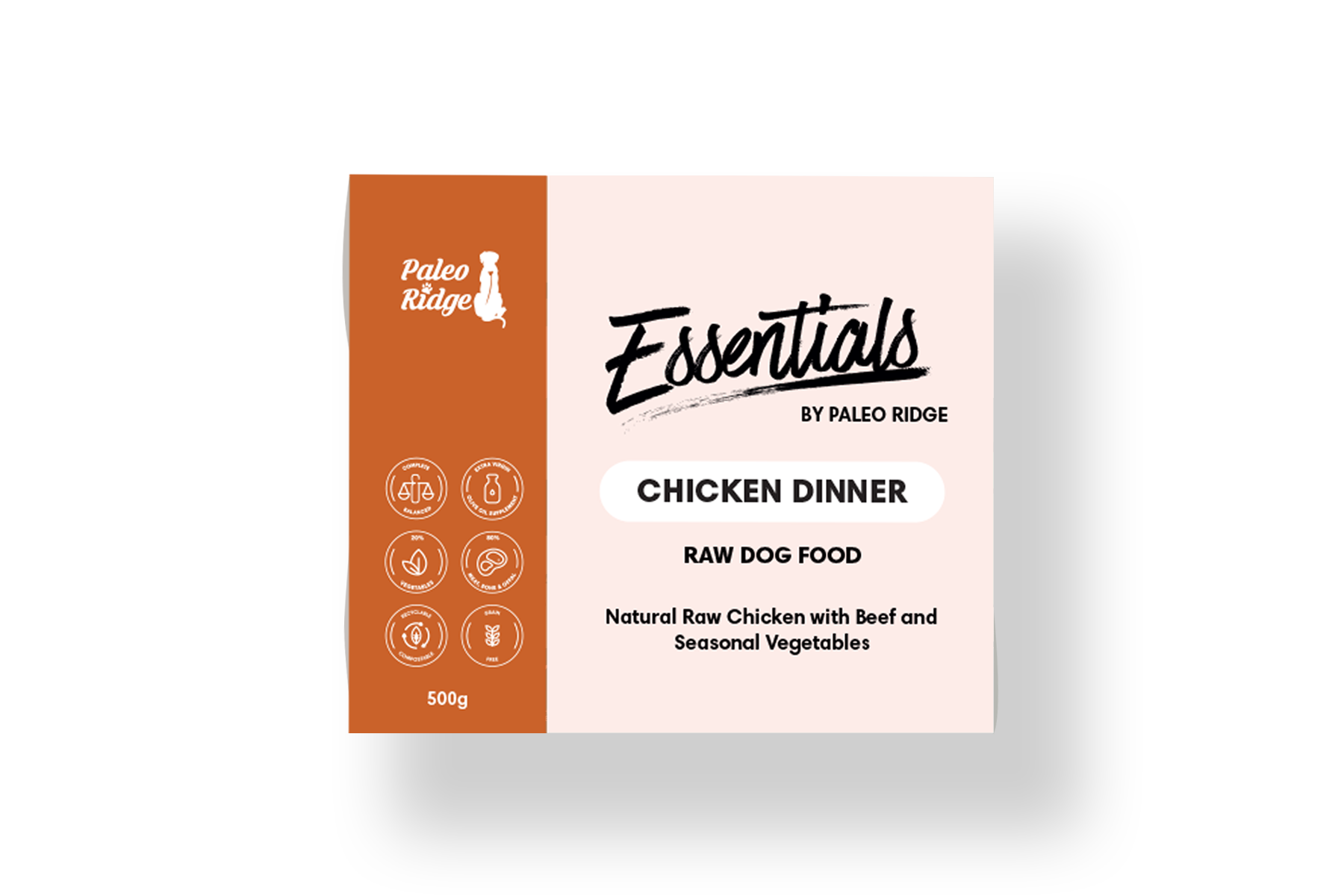 Paleo Ridge Essentials Chicken Dinner 500g – Imperial Pets