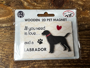Pet Parade Labrador Magnet
