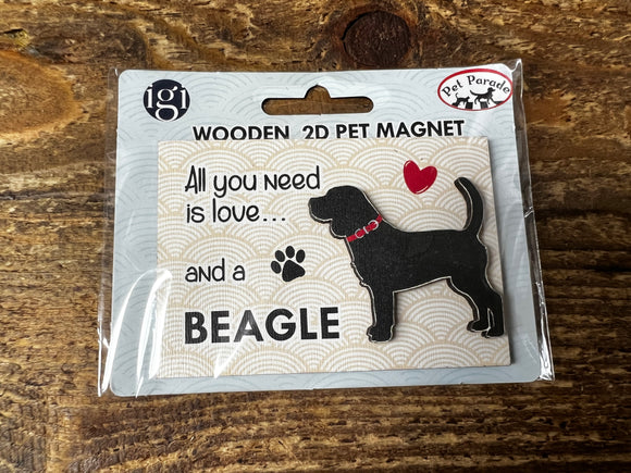 Pet Parade Beagle Magnet