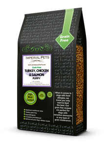 Imperial Pets Puppy Grain Free Chicken, Turkey & Salmon