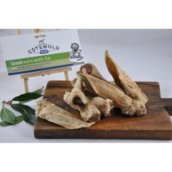 Cotswold Lamb Ears With Fur 150g