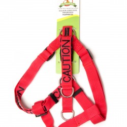 Dexil Friendly Dog Collars - Strap Harness Caution L/XL