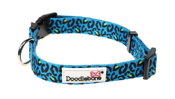 Doodlebone Originals Pattern Collar - Night Leopard