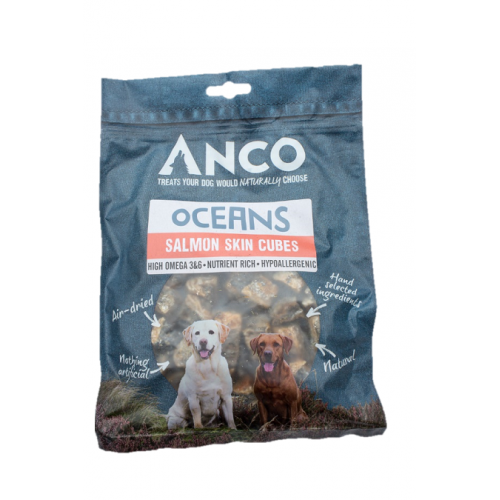 Anco Oceans Salmon Skin Cubes