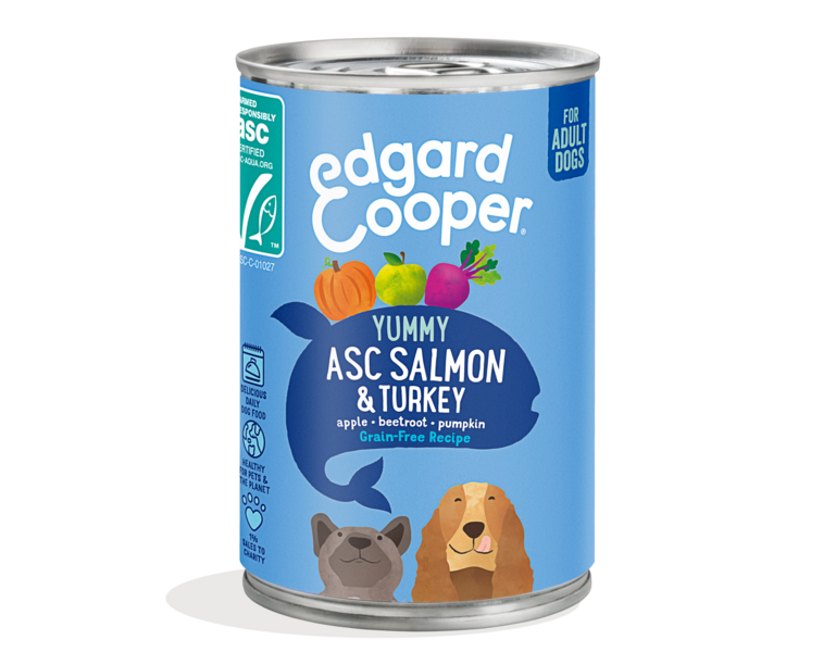 Edgard Cooper ASC Salmon & Turkey Can