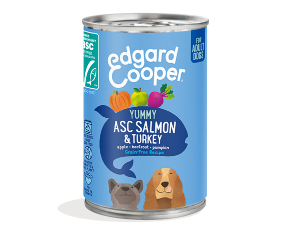 Edgard Cooper ASC Salmon & Turkey Can
