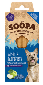 Soopa Apple & Blueberry Dental Sticks