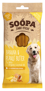 Soopa Banana & Peanut Butter Jumbo Sticks