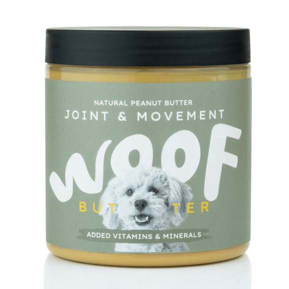 Woof Butter Joint & Movement - Natural Peanut Butter for Dogs