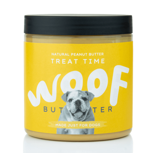 Woof Butter Treat Time - Natural Peanut Butter for Dogs