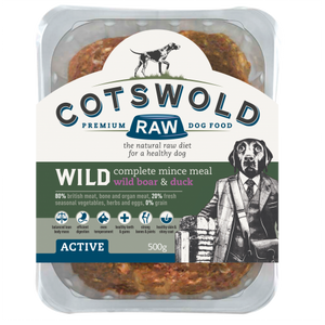 Cotswold Active 80/20 WILD Boar & Duck Mince