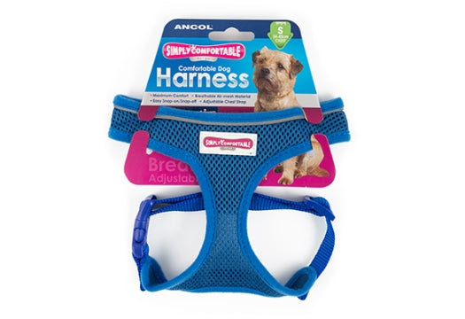 Ancol Simply Comfort Harness Blue