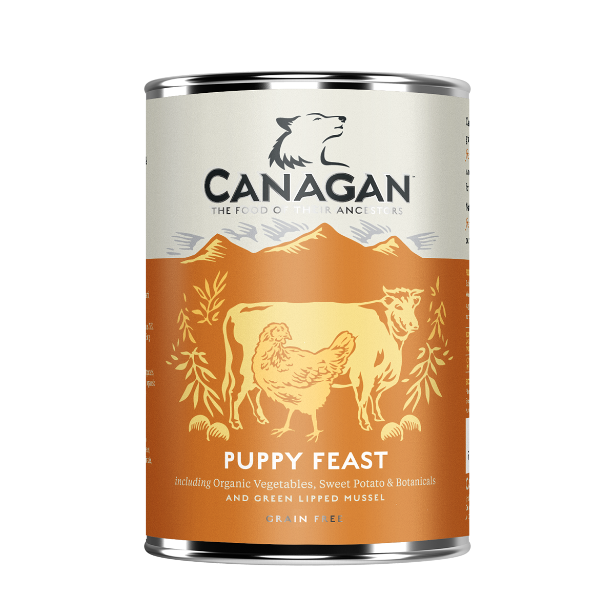 Canagan Dog Tin - Puppy Feast 6x400g