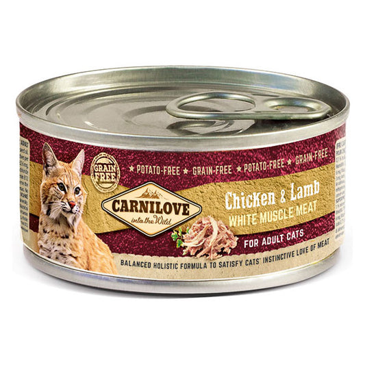 Carnilove Chicken & Lamb Wet Cat Food