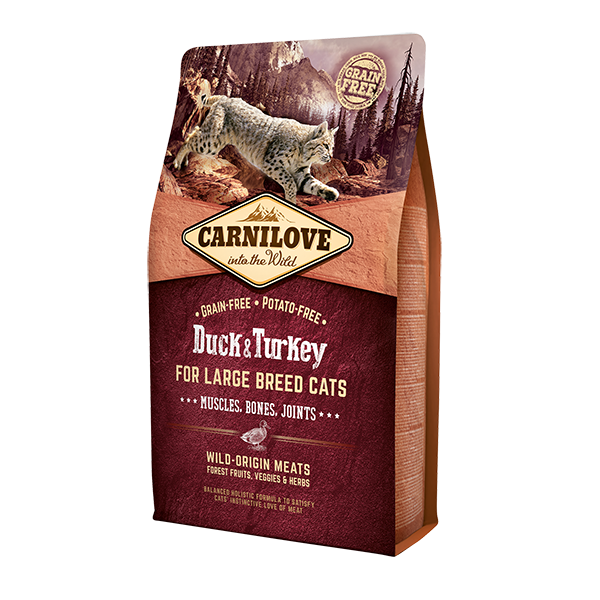 Carnilove Duck & Turkey Large Breed Dry Cat Food