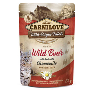 Carnilove Wild Boar with Chamomile (Wet Pouch)