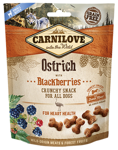 Carnilove Crunchy Snack Ostrich with Blackberries