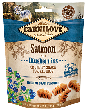 Carnilove Crunchy Snack Salmon with Blueberries