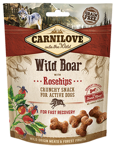 Carnilove Crunchy Snack Wild Boar with Rosehips