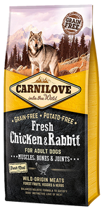 Carnilove Fresh Chicken & Rabbit Dry Dog Food