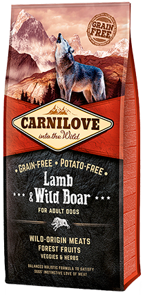 Carnilove Lamb & Wild Boar Dry Dog Food
