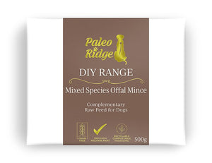 Paleo Ridge Mixed Species Offal Mix 500g