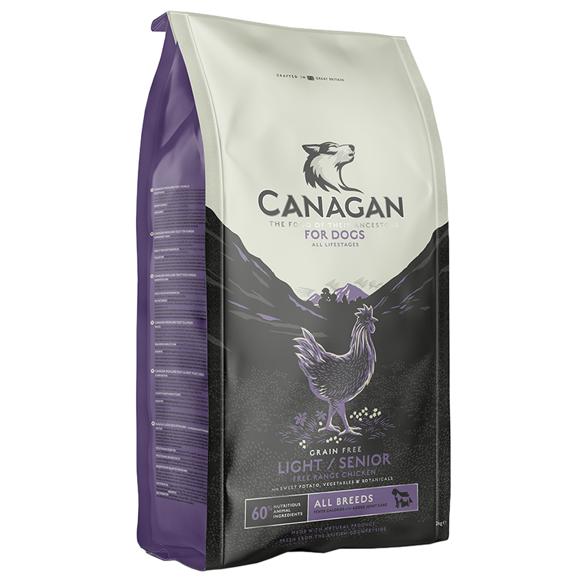 Canagan Light/Senior Free Range Chicken For Dogs