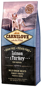 Carnilove Puppy Salmon & Turkey Dry Dog Food