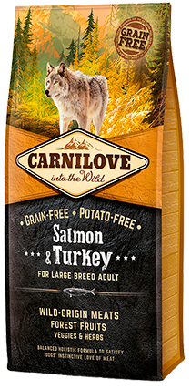 Carnilove Large Breed Salmon & Turkey Dry Dog Food