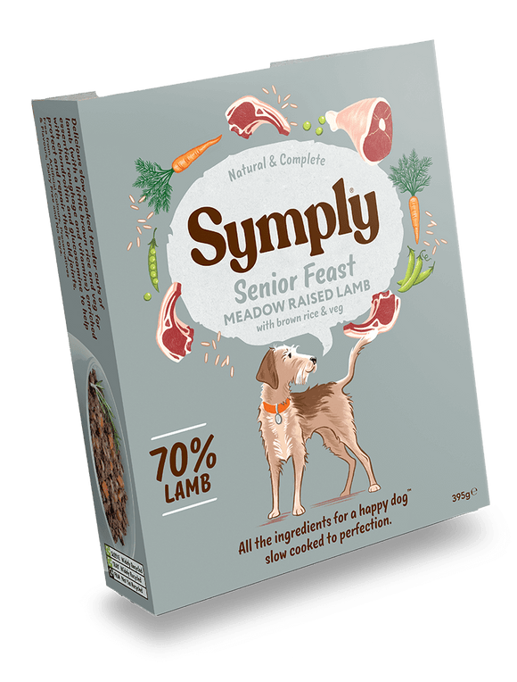 Symply Tray Senior - Meadow Raised Lamb 7x395g