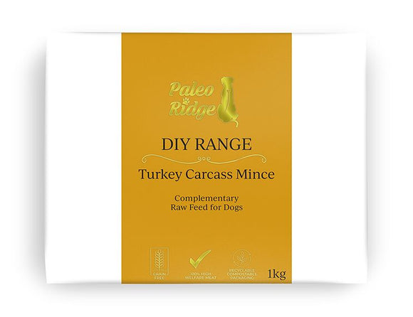 Paleo Ridge Turkey Carcass Mince 1kg