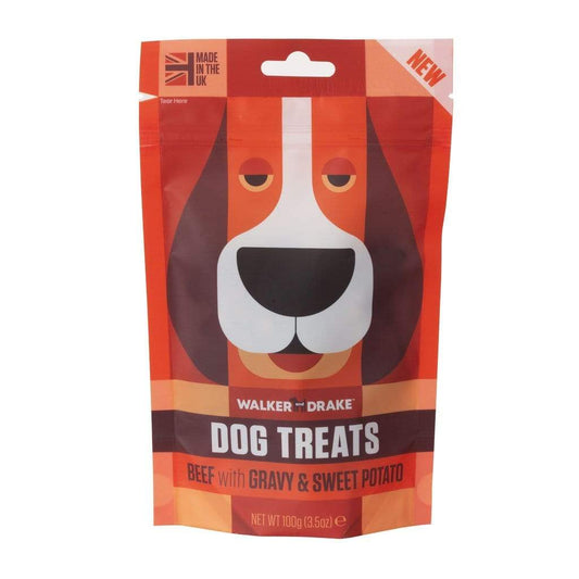 Walker & Drake Treats - Beef With Gravy & Sweet Potato